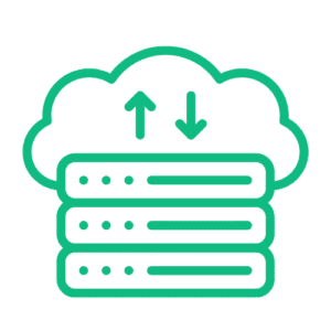 Web hosting illustration