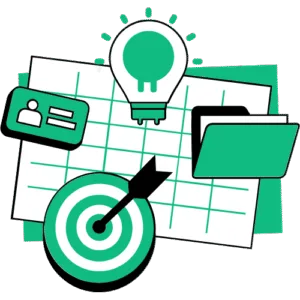Marketing strategy illustration