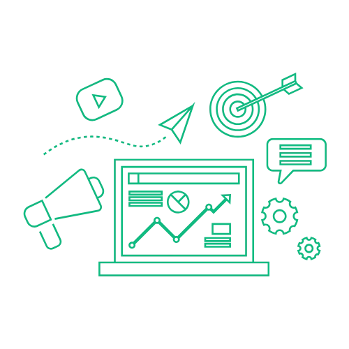 Email campaign illustration