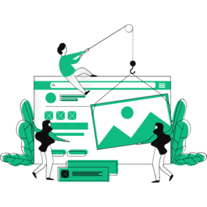 Web design illustration