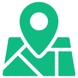 Location pin illustration